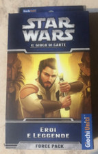 Star Wars LCG Eroi e Leggende Force Pack Italiano Nuovo Sigillato