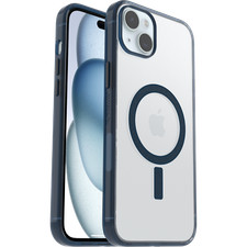 OtterBox Case with MagSafe wireless charging for iPhone 15 Plus - Mako Blue
