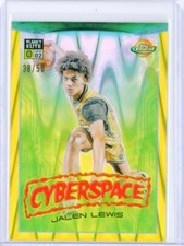 2022-23 Topps Finest Overtime Elite JALEN LEWIS Planet Elite GOLD Ref RC 38/50