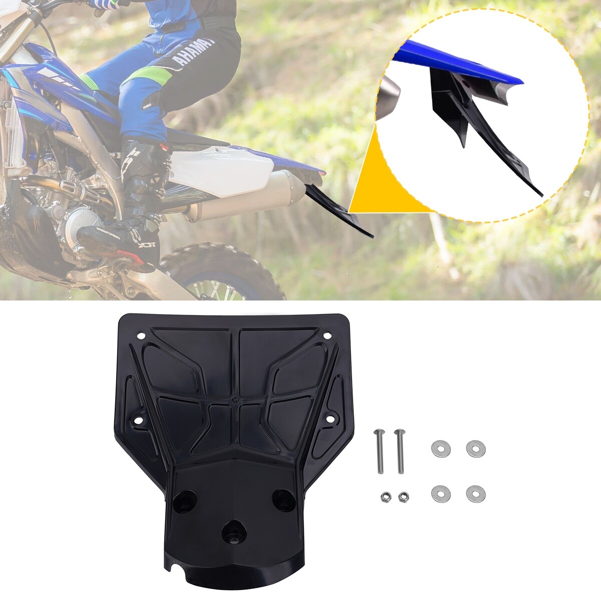 2007-2024 Yamaha WR250F / WR450F License Plate / Taillight Mount