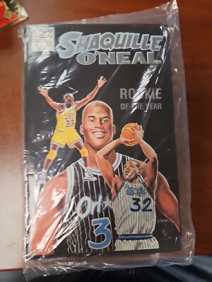 1993 SHAQUILLE O'NEAL Rookie of the Year #1 SEALED Stellar Comic Book
