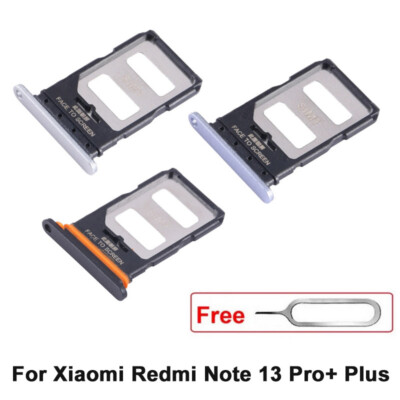 SIM-Karteneinschub für Mobiltelefon für Xiaomi Redmi Note 13 Pro+ Plus Teile