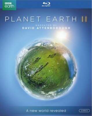 Planet Earth II (Blu-ray, 2016) David Attenborough BBC Earth NEW SEALED