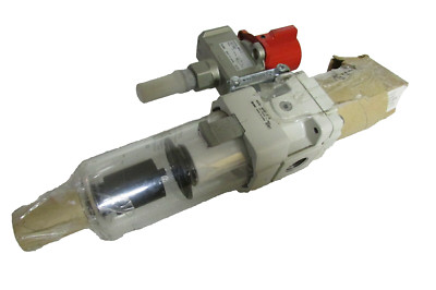 SMC AW40-Z-A Modular Type Filter Regulator Polycarbonate Bowl vhs40 lockout
