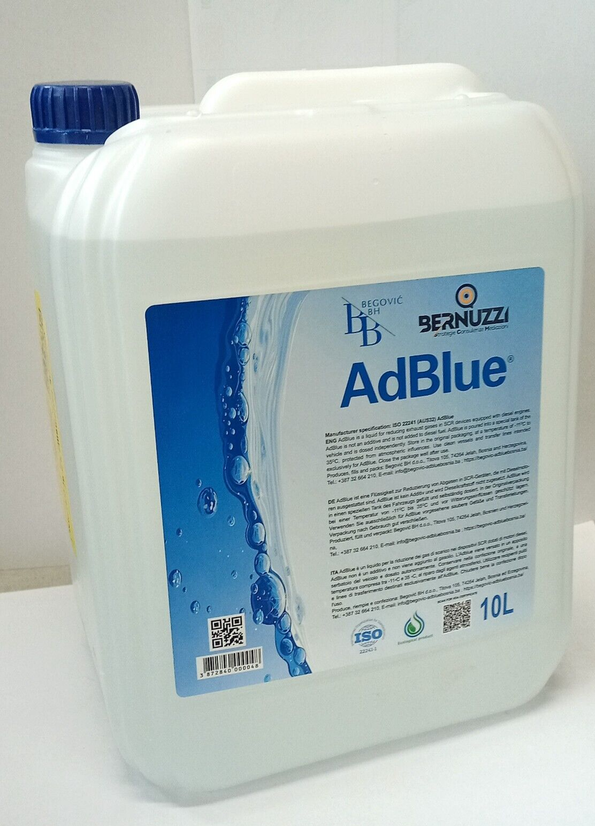 LIQUIDE AdBlue Additif Pour Moteurs Euro 6 Diesel 10 Litres Bernuzzi | eBay