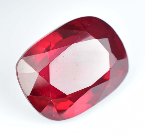 Natural Mozambique Blood Red Ruby 48.90 Ct Certified Flawless Loose Gemstone - Picture 5 of 6