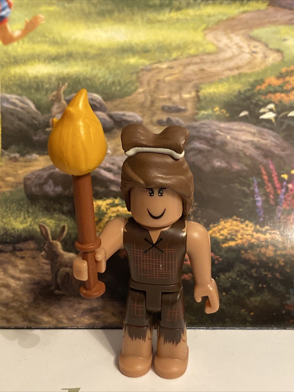 Roblox Time Clash: Cave Woman Cubo Série 5 + Item Virtual