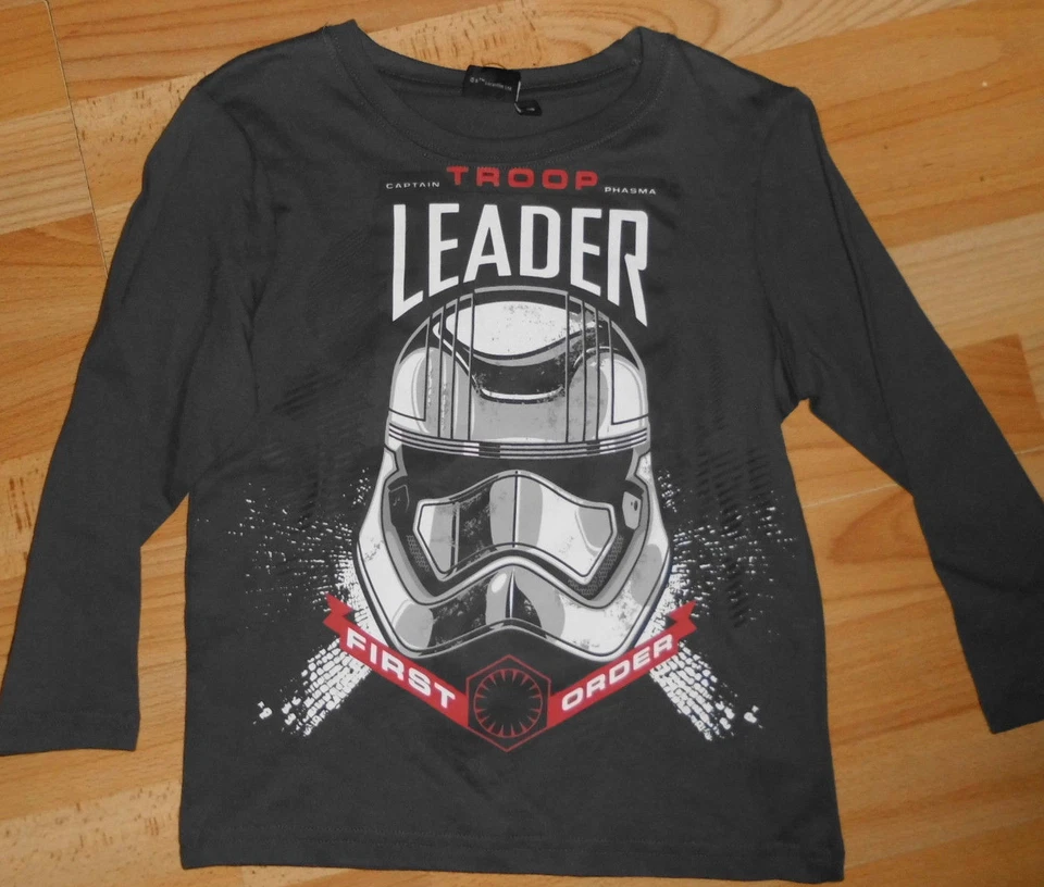 Langarm - Shirt  in Gr 116  Star Wars + Pullover + Langarmshirt Pullover Trooper - Bild 1 von 1