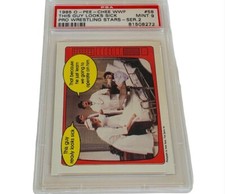 WWF Pro Wrestling Card WWE 1985 O-Pee-Chee #58 Mr Fuji Don Muraco PSA 9 Sick NWA