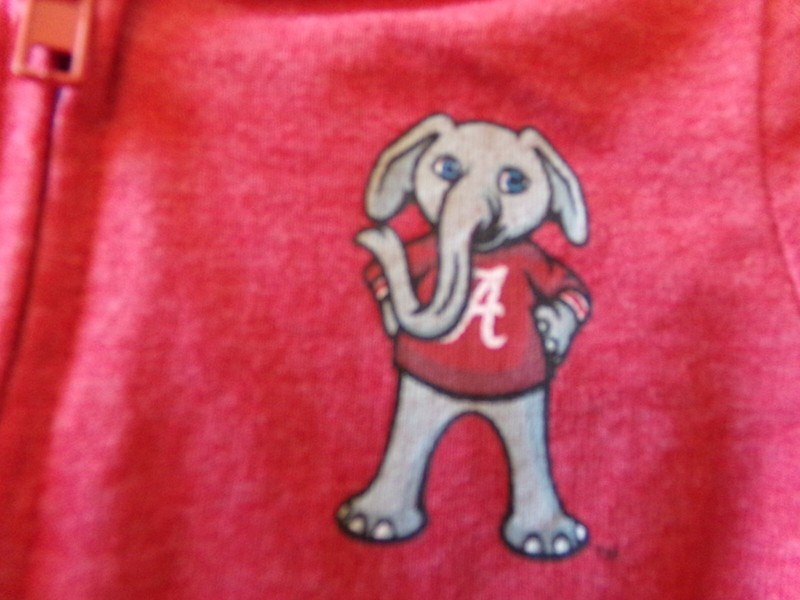 UNIVERSITY OF ALABAMA  Red Top & Shorts Girls 2 Piece Set Size (0/3Mos) NWT $25