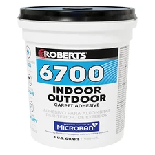 ROBERTS 6700-0 1 Quart Indoor Outdoor Carpet Artificial Turf Adhesive