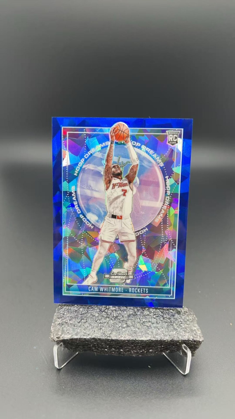 2023-24 Contenders Optic Cam Whitmore RC Hoop Dreams Blue Ice /75 #1834AL