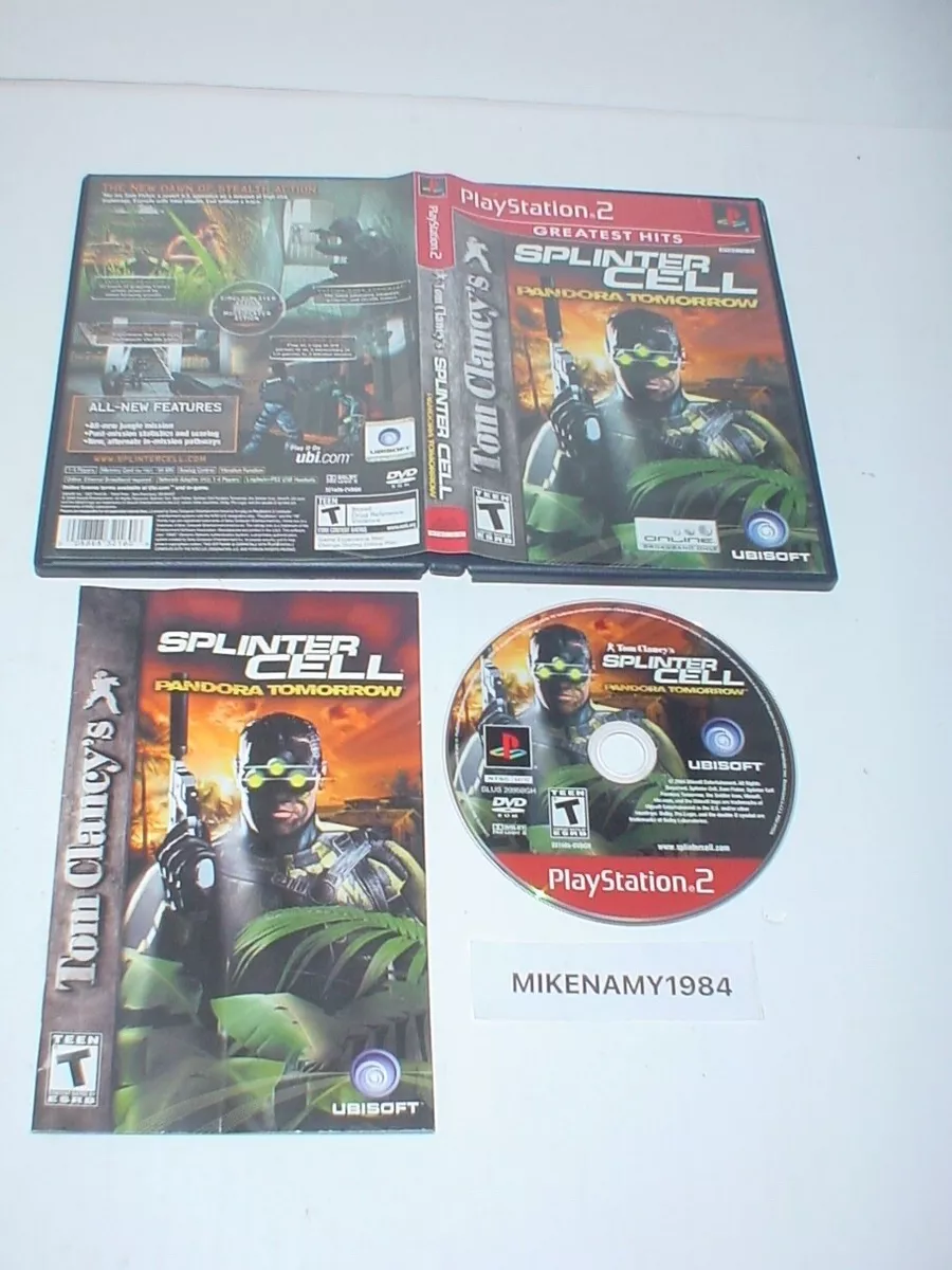 Buy Playstation Ps2 Splinter Cell Pandora Tomorrow