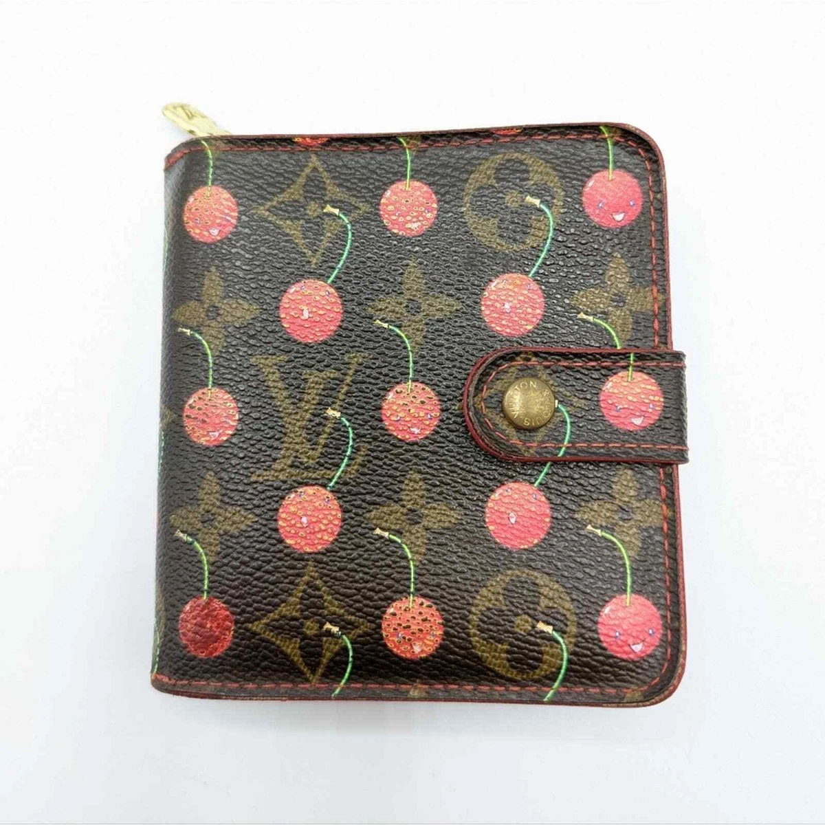 Louis Vuitton CHERRY Cerises Indiana Women's Wallets for sale