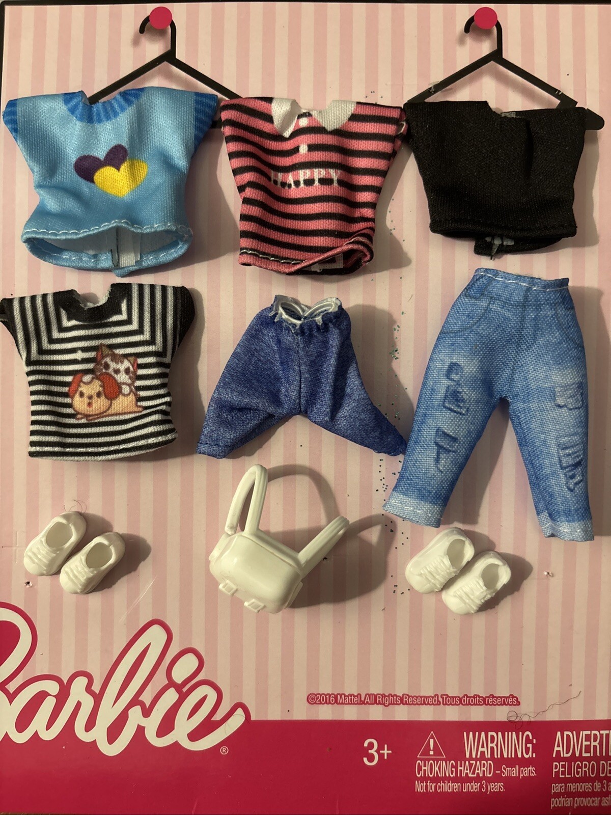 Barbie Chelsea Boy Doll Clothes - Darrin Doll Size Clothes Lot 9 pieces