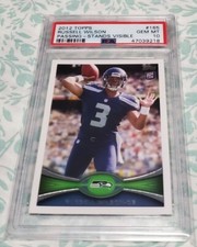 2012 Topps RUSSELL WILSON #165 Rookie RC PSA 10 Gem Mint 💎 