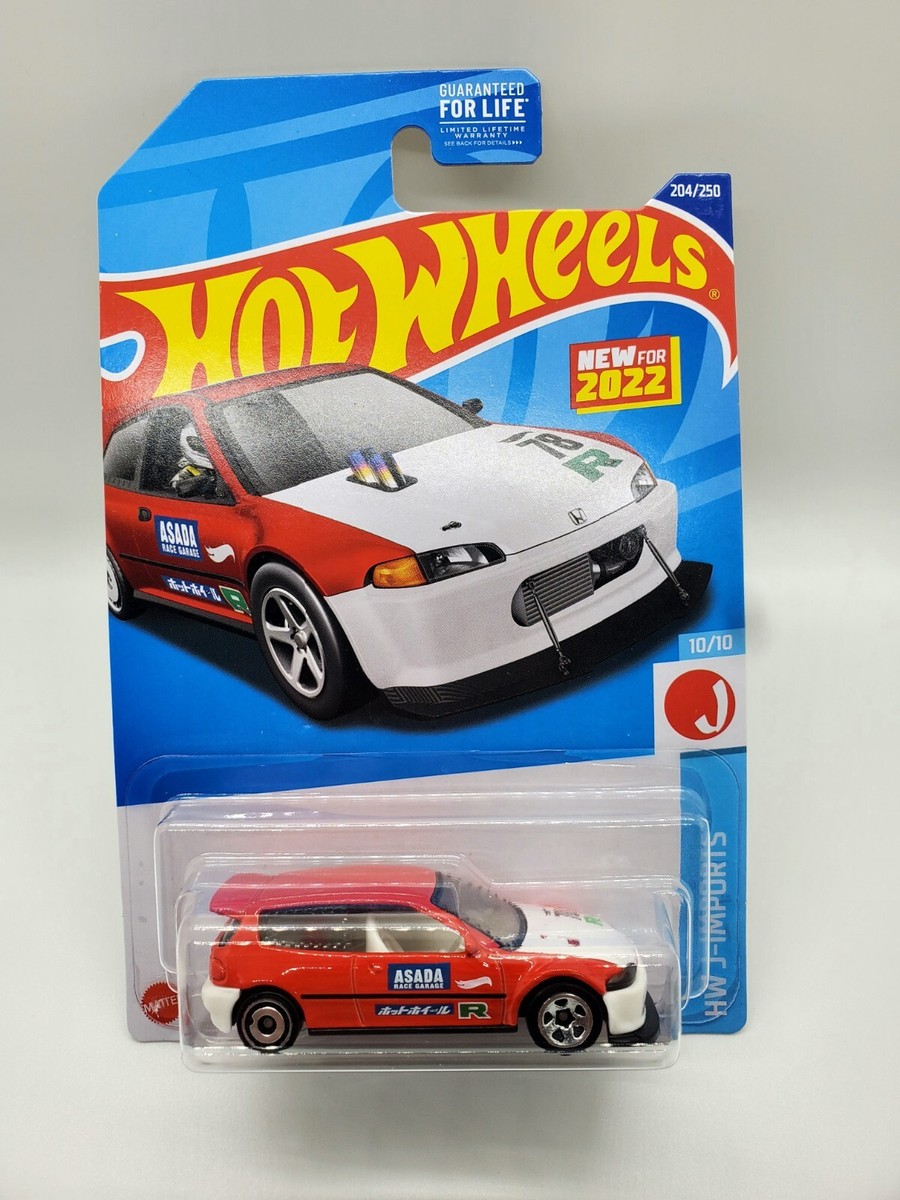 Hot wheels Red Honda Civic Custom Asada Race Garage | eBay