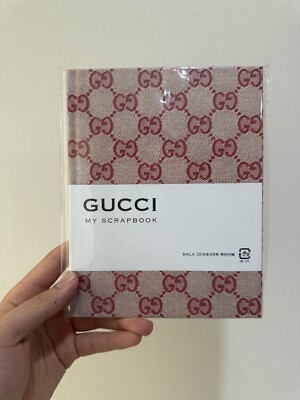 GUCCI Diary Notebook Red