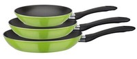 Gsw Pfannen-Set Nova 3-Tlg. GrüN Aluminium Antihaft-Versiegelung Induktion