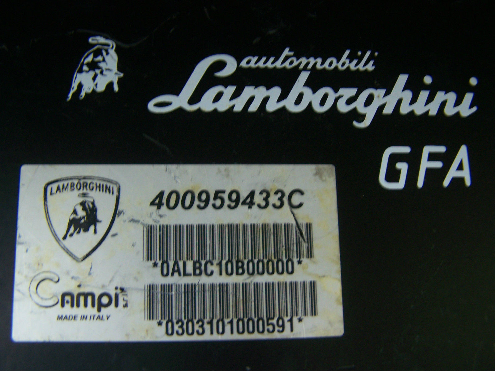 Lamborghini Gallardo GFA Control Module Computer OEM ECM 400959433C