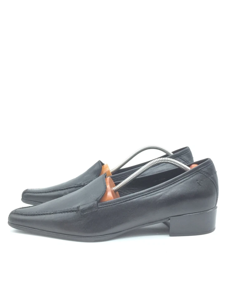 ZANON & ZAGO Zapatos Formales De Cuero Negro Para Mujeres T.40 US.8 UK.7 - Imagen 2 de 4