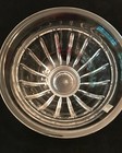 REED & BARTON 8" Crystal Bowl "Tempo Revere"  Vertical Cuts Under Rings  — photo 3