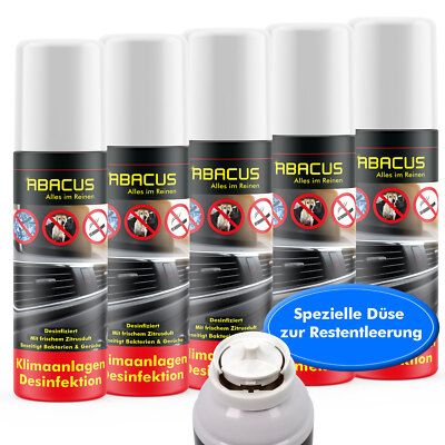 (44,90 /L) Klimaanlagen Desinfektion, Klimareiniger   Klimadesinfektion 5x 200ml