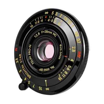 Brightin Star MF 28mm F2.8 Pancake Noir Leica M pas cher