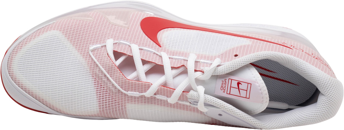 NikeCourt Air Zoom Vapor Pro White University Red for Sale