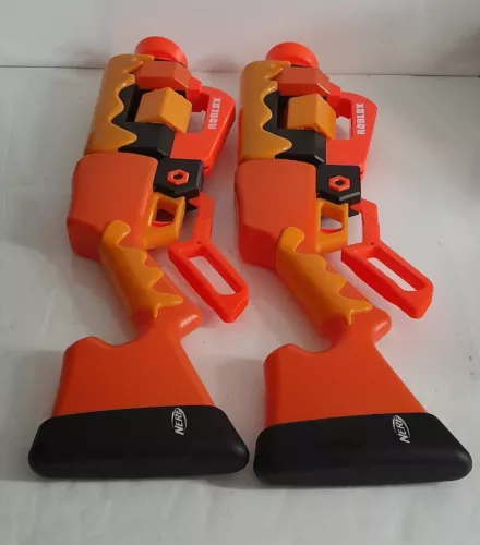 Pistolet blaster Nerf N-strike Elite Roblox Adopt Me Bees x 2 avec balles 