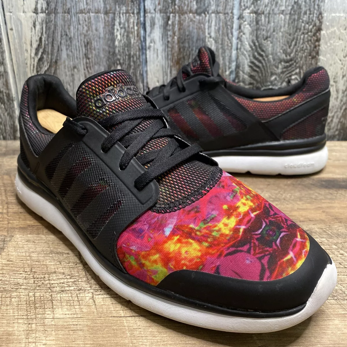 Adidas Women Cloudfoam Xpression Running Shoes Tie dye AW4548