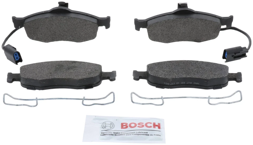 Pastillas de freno semimetálicas Bosch con herrajes delanteras para Ford Contour 1998-2000 Foto 3 de 4