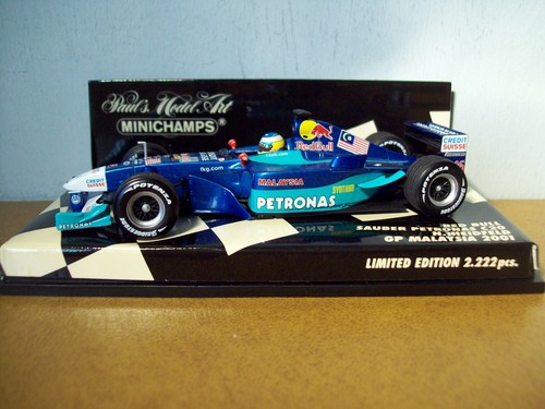 1/43 MINICHAMPS 400 010116 SAUBER PETRONAS C20 NICK HEIDFELD GP MALAYSIA 2001 - Picture 2 of 4
