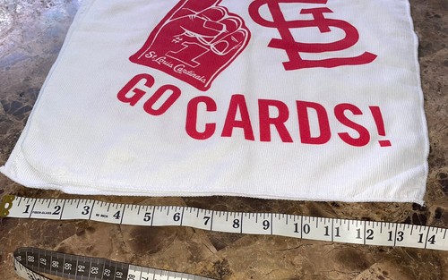 CARTE DA VISITA St. Louis Cardinals! #1 Asciugamano da rally - Foto 2 di 5