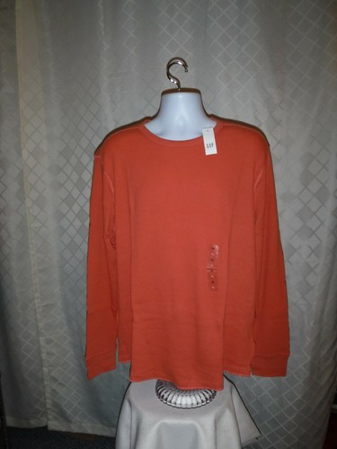 Long Sleeve Men's Thermal T-Shirts GAP, XXL, XL,L,M,S,XS,100% cotton Many Colors - Picture 13 of 195