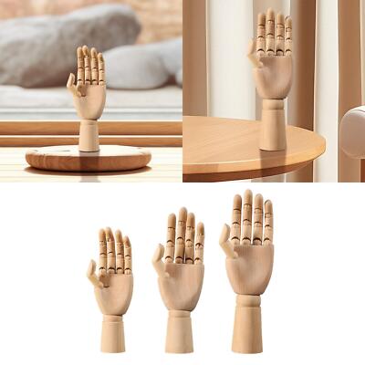 Bewegliches Gelenk Holz Handmodell Ornament vielseitig flexibel Finger Handmodell