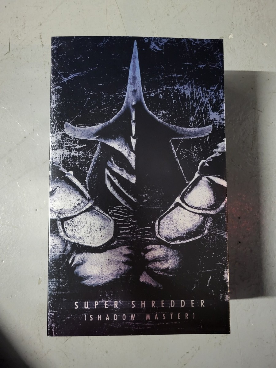 TMNT NECA Super Shredder Shadow Master Teenage Mutant Ninja