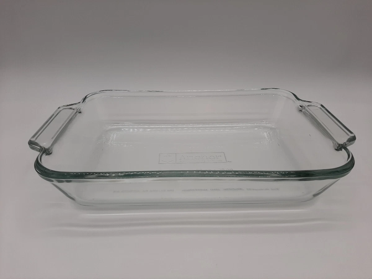 Anchor 2 Qt. 8 x 11 Glass Baking Dish - Lodging Kit Company