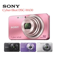 Sony Cyber-shot DSC-W630 16.1 MP 5x Optical Zoom Compact Digital Camera 85% New