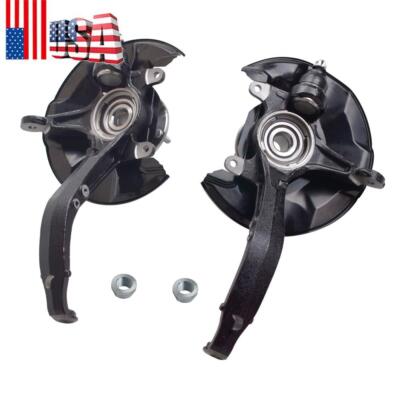2x Front Wheel Bearing Hub Knuckle Assembly For 2008-2012 Honda Accord 2.4L 3.5L
