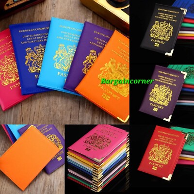 Reisepasshülle Dokumentenetui Reisepassetui Europa UK Universal Brieftasche Größe