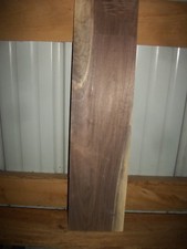 1 PC WALNUT LUMBER WOOD KILN DRIED BOARD 13/16" THICK LOT 206B HIGHLY FIGURED