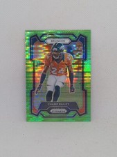 2023 Panini Prizm Champ Bailey Neon Green Pulsar #91