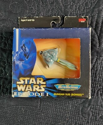 Vintage 1999 Star Wars Episode I Micro Machines Gungan Sub Bongo 