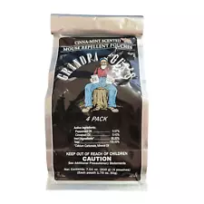 Grandpa Gus's Mouse Deterrent Pouches, 4 pack Helps Protect Farm Equipment