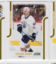 Sheldon Souray 11-12 Panini Score Hockey Base Common #165 Dallas Stars