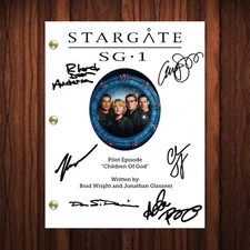 Stargate SG-1 Signed Autographed Reprint Script Full Screenplay Pilot Episode