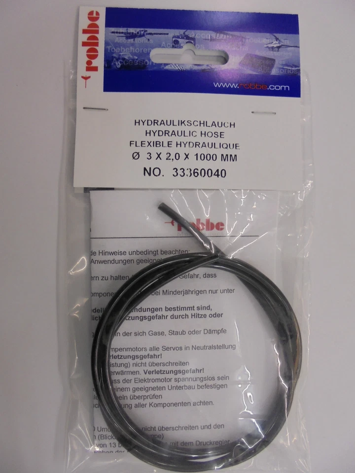 GBH Hydraulikschlauch 3x2x1000 mm Robbe 33360040 (0040)