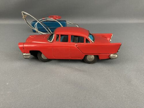 RARE Vintage Japan KS Toys 1957 Tin Metal Future Car with Remote Control - Picture 4 of 9