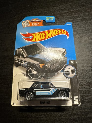 Hot Wheels ~ BMW 2002 ~ 1/5 ~ schwarz ~ #186/250